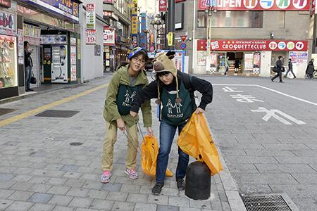 「HALLOWEEN&TOKYO」×ｇｂ歌舞伎町コラボお掃除◎画像