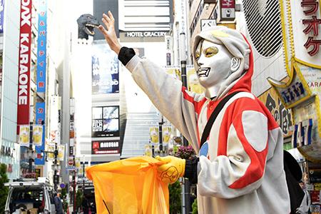 「HALLOWEEN&TOKYO」×ｇｂ歌舞伎町コラボお掃除◎画像