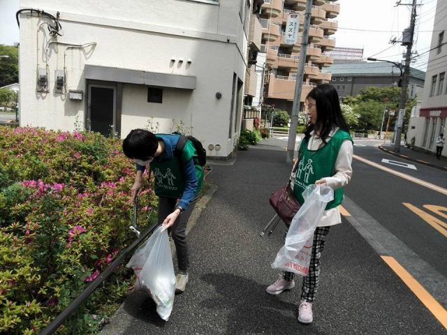 4月の早稲田掃除！画像