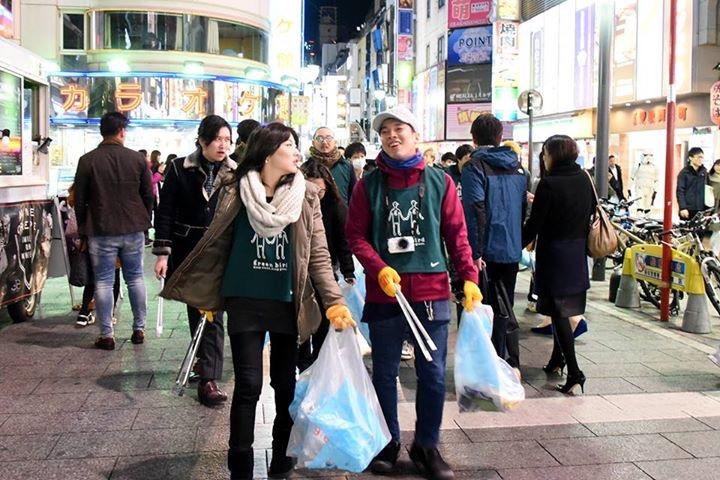 ２月６日歌舞伎町お掃除画像