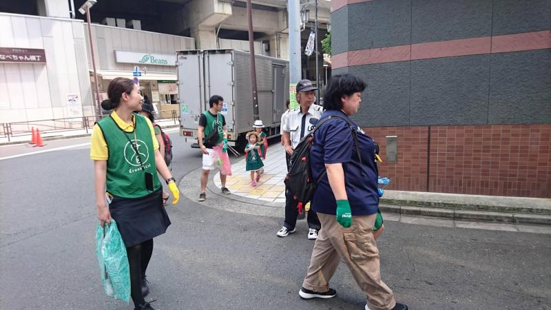 第16回　武蔵新城駅前周辺　定期清掃報告画像