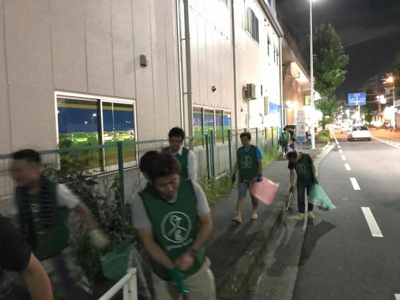 第6回　武蔵中原駅前周辺　定期清掃報告画像