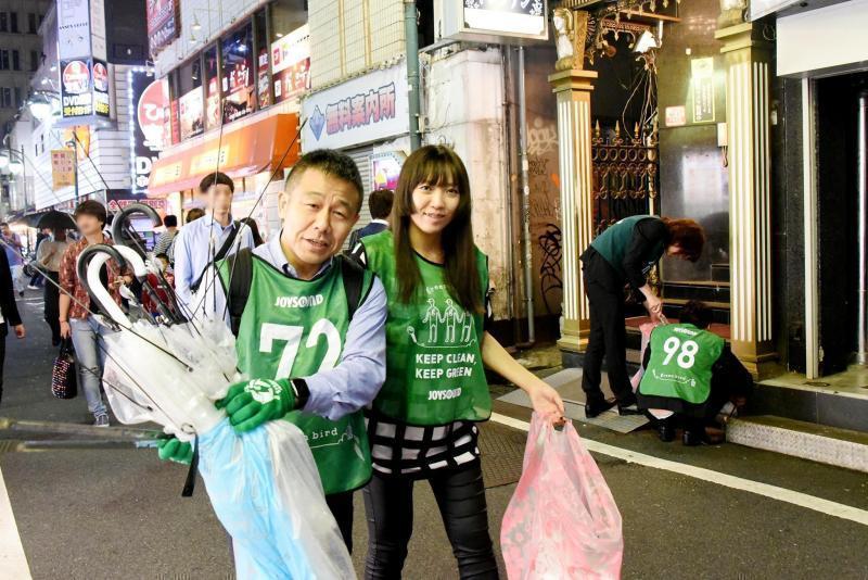 9月4日歌舞伎町お掃除画像
