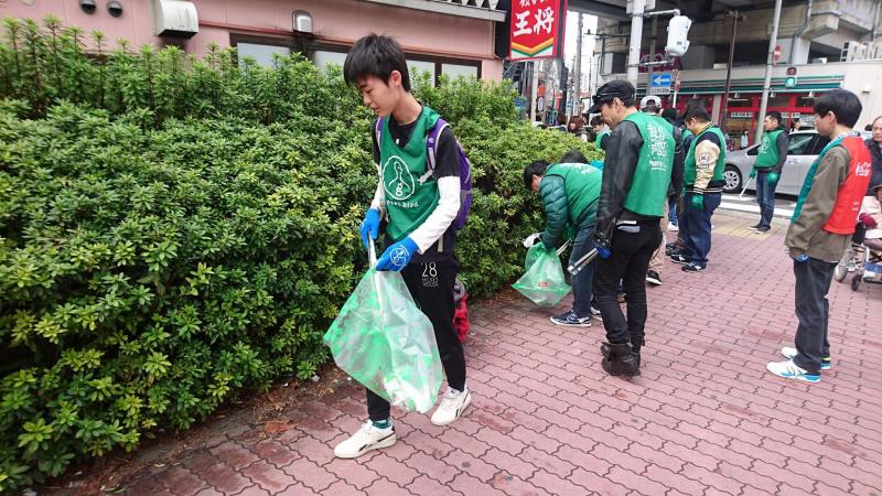 第23回　武蔵新城駅前周辺　定期清掃報告画像