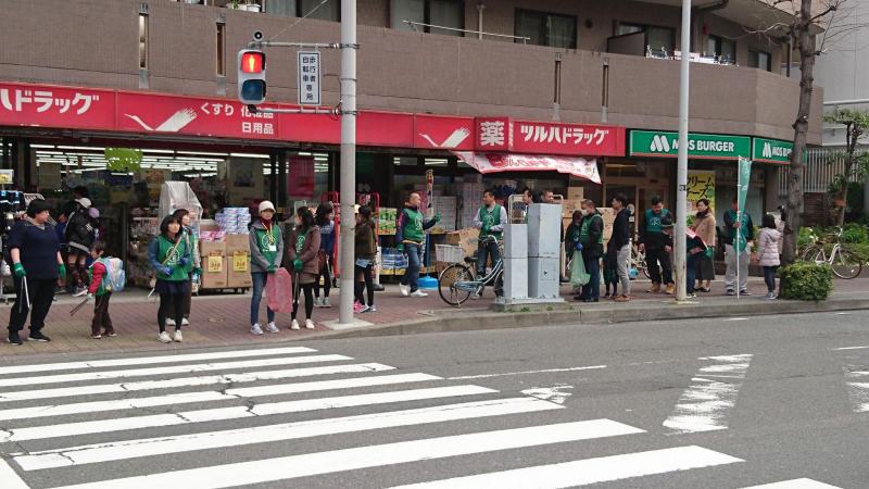 第23回　武蔵新城駅前周辺　定期清掃報告画像