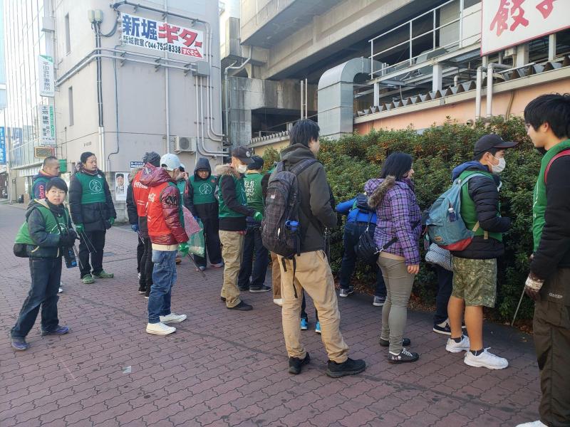 第32回　武蔵新城駅前周辺　定期清掃報告画像