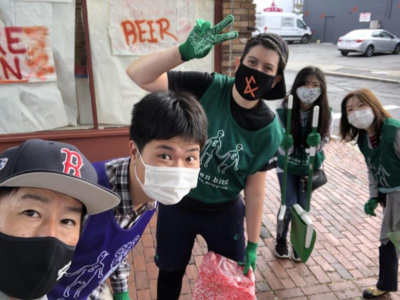 ボストンチーム9月度定期清掃画像