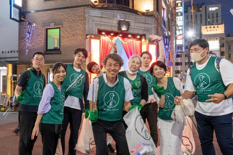 7月4日歌舞伎町お掃除画像