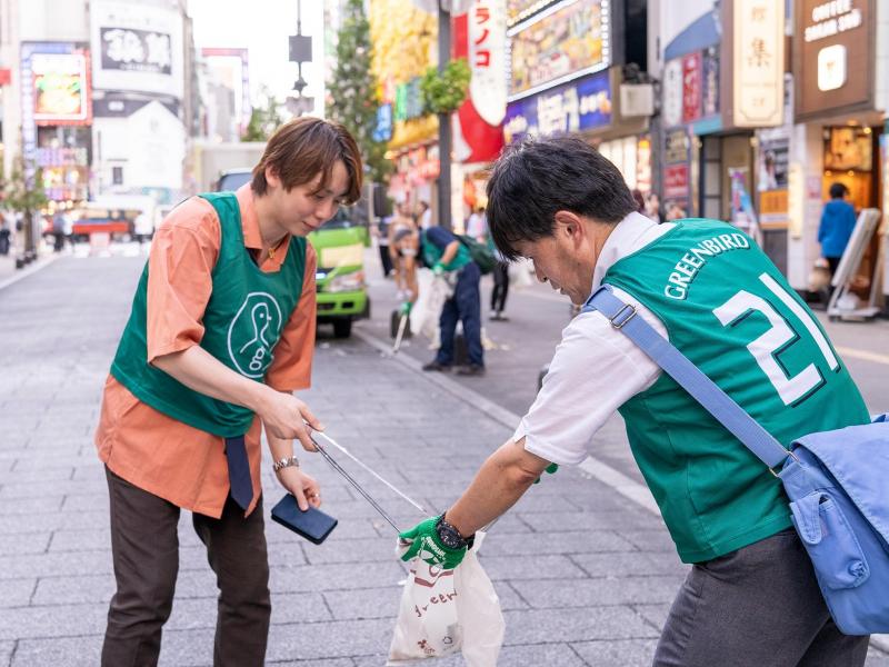 9月19日歌舞伎町お掃除画像