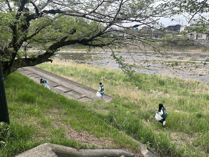 4月！土岐川沿い清掃！画像