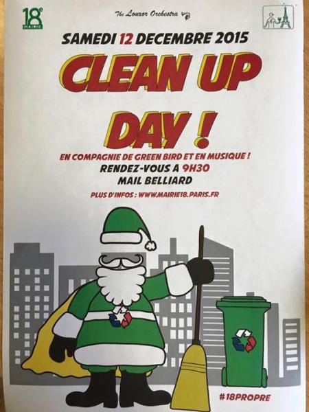【お掃除 - Nettoyage】samedi 12 decembre a la gare la Gare du Nord画像