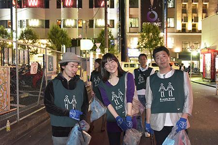 歌舞伎町を歩けばふんどしにあたる◎お掃除画像