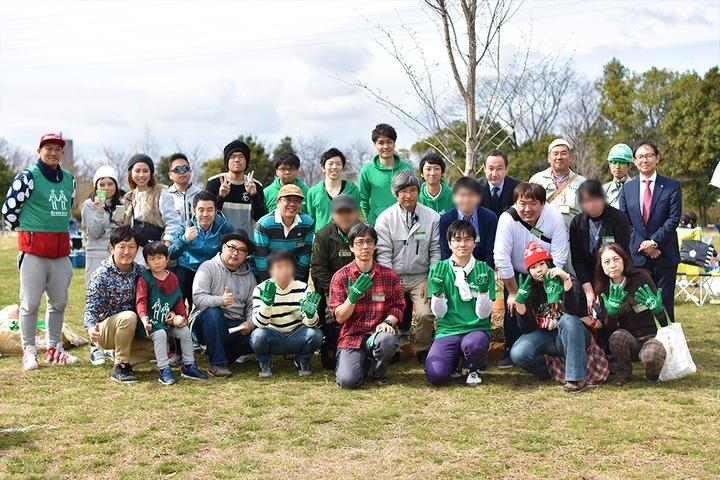 mineo green projectコラボそうじ！＠寝屋川公園画像