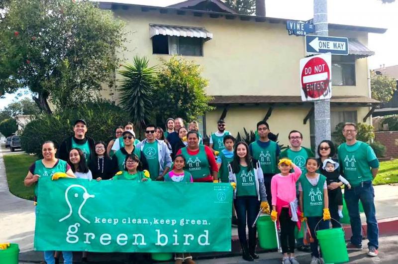 Green Bird Cleanup at Sycamore & Vine Neighborhood画像