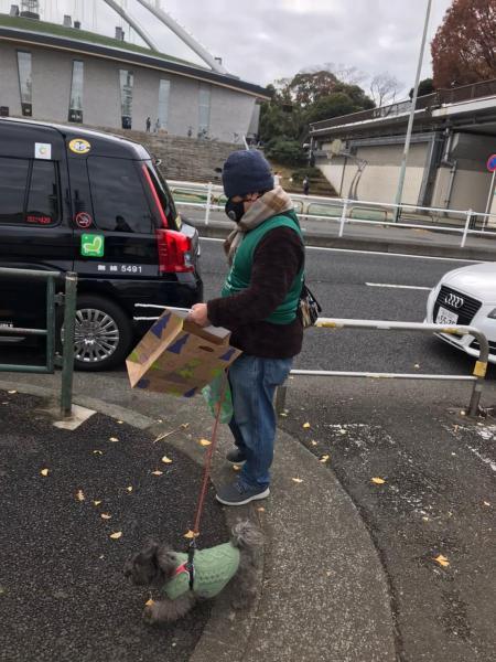 駒沢公園掃除画像