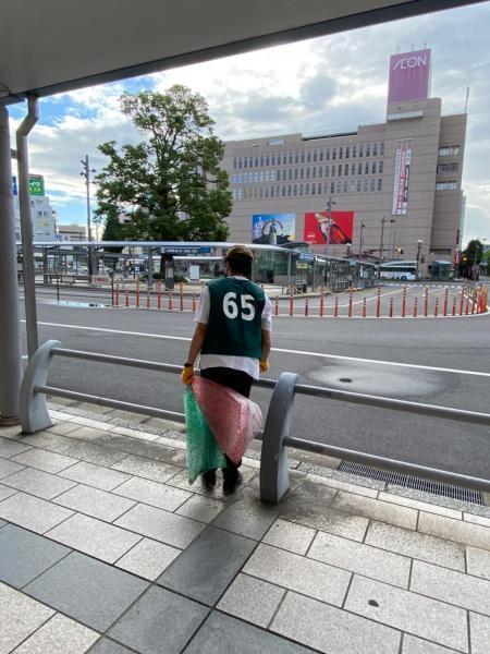 8月朝活at鹿児島中央駅　暑は夏いなぁ〜〜〜　画像