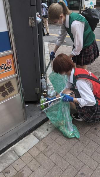 渋谷　夏休み　clean up ！画像