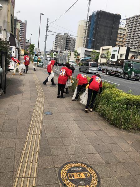 サーモフィッシャーサイエンティフィック ジャパングループさんとのコラボ掃除第1弾@横浜画像