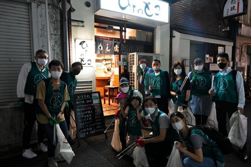 6月23日歌舞伎町お掃除画像