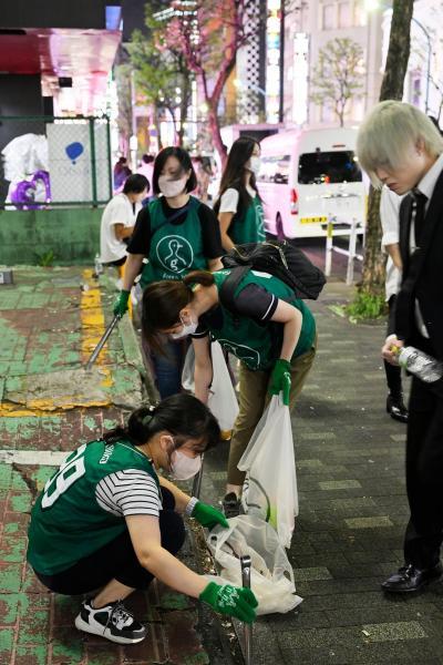 9月15日歌舞伎町お掃除画像