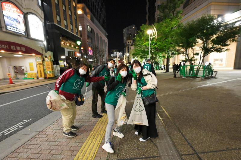 4月4日歌舞伎町お掃除画像