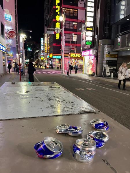 【静岡】夜の街中おそうじ ごみ拾い(通算291回)画像