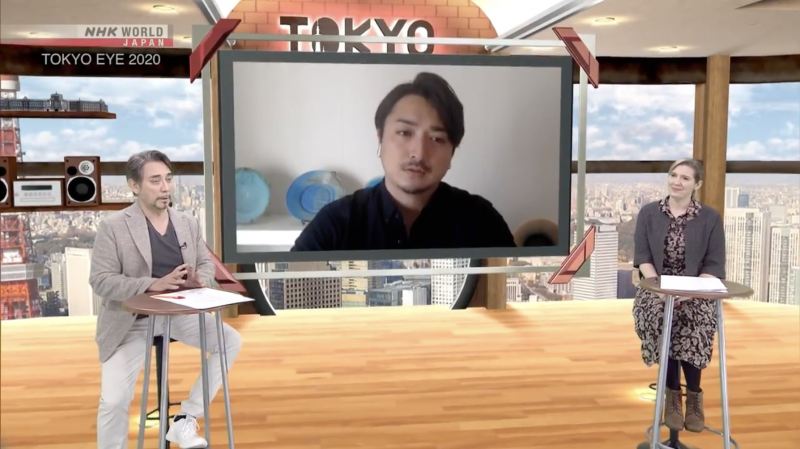 【事務局】NHK WORLD 『Tokyo Eye 2020』