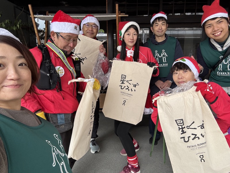 12月クリスマスゴミ拾い♪