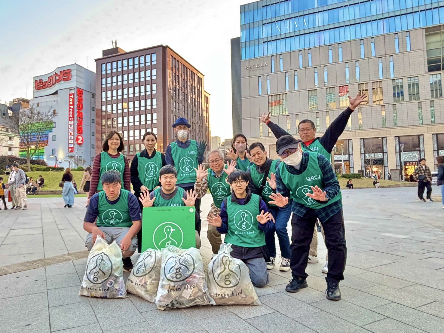 福岡天神　3.22土曜そうじリベンジ🌇土曜そうじ