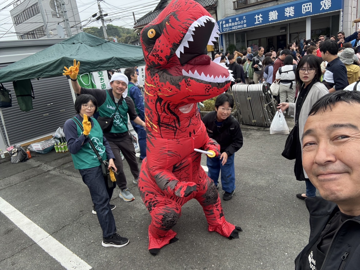 大津つつじ祭り クリーンブース運営