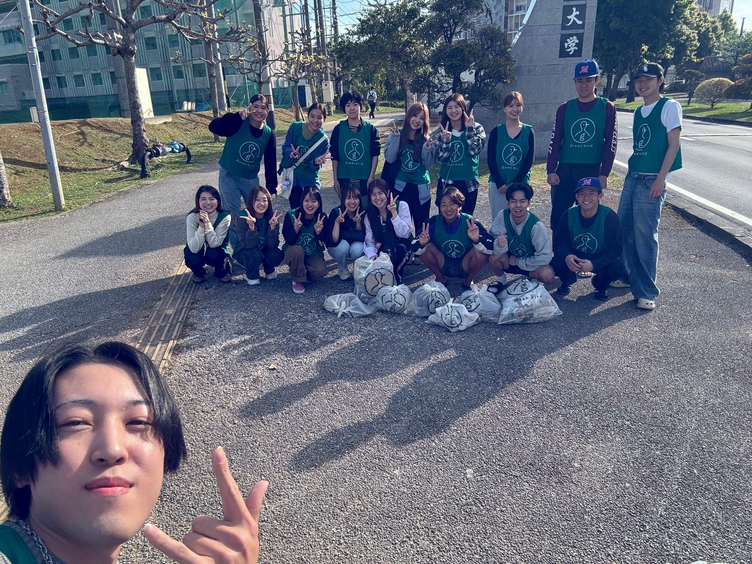 【沖縄名護】第91回　名桜大学周辺掃除