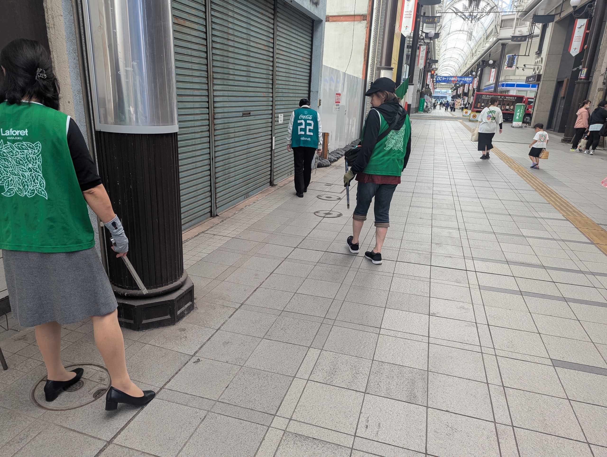 梅雨明けのおそうじ隊