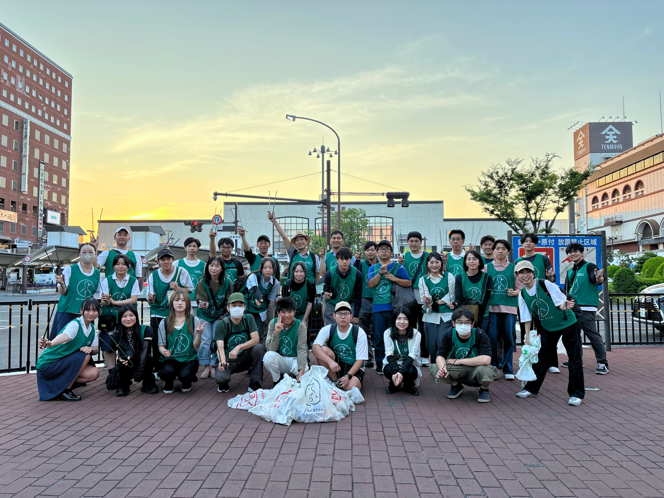 【夕暮れの美観地区】第556回 倉敷駅前おそうじ！