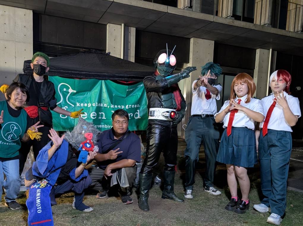 大津夜市コラボで夜の街もピカピカに！🧹✨