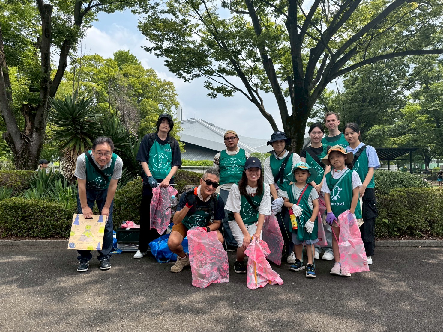 駒沢公園おそうじ₋2025年7月①