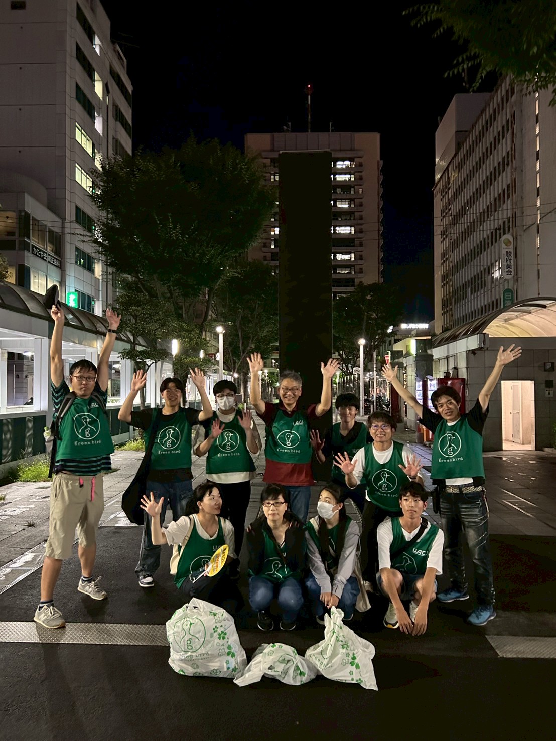 【静岡】夜の街中おそうじ ごみ拾い 第356回