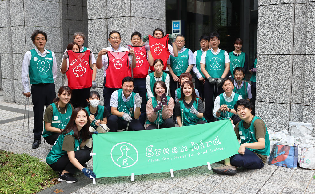 ミールケア×グリーンバード日本橋チームのコラボおそうじ🍅