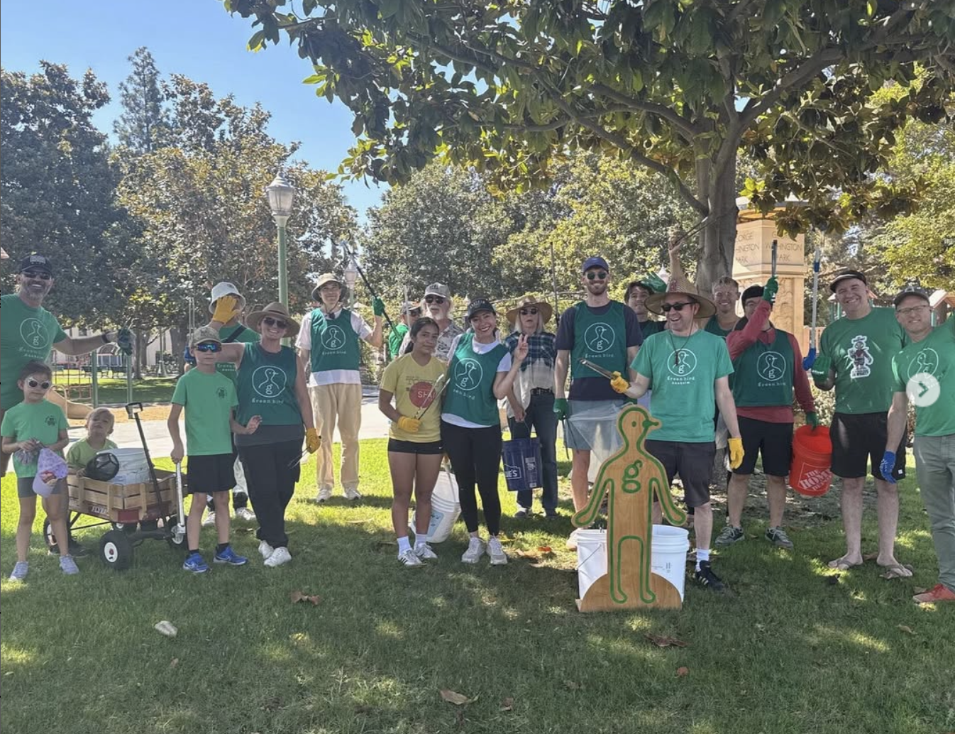 We didn’t let the heat stop us!