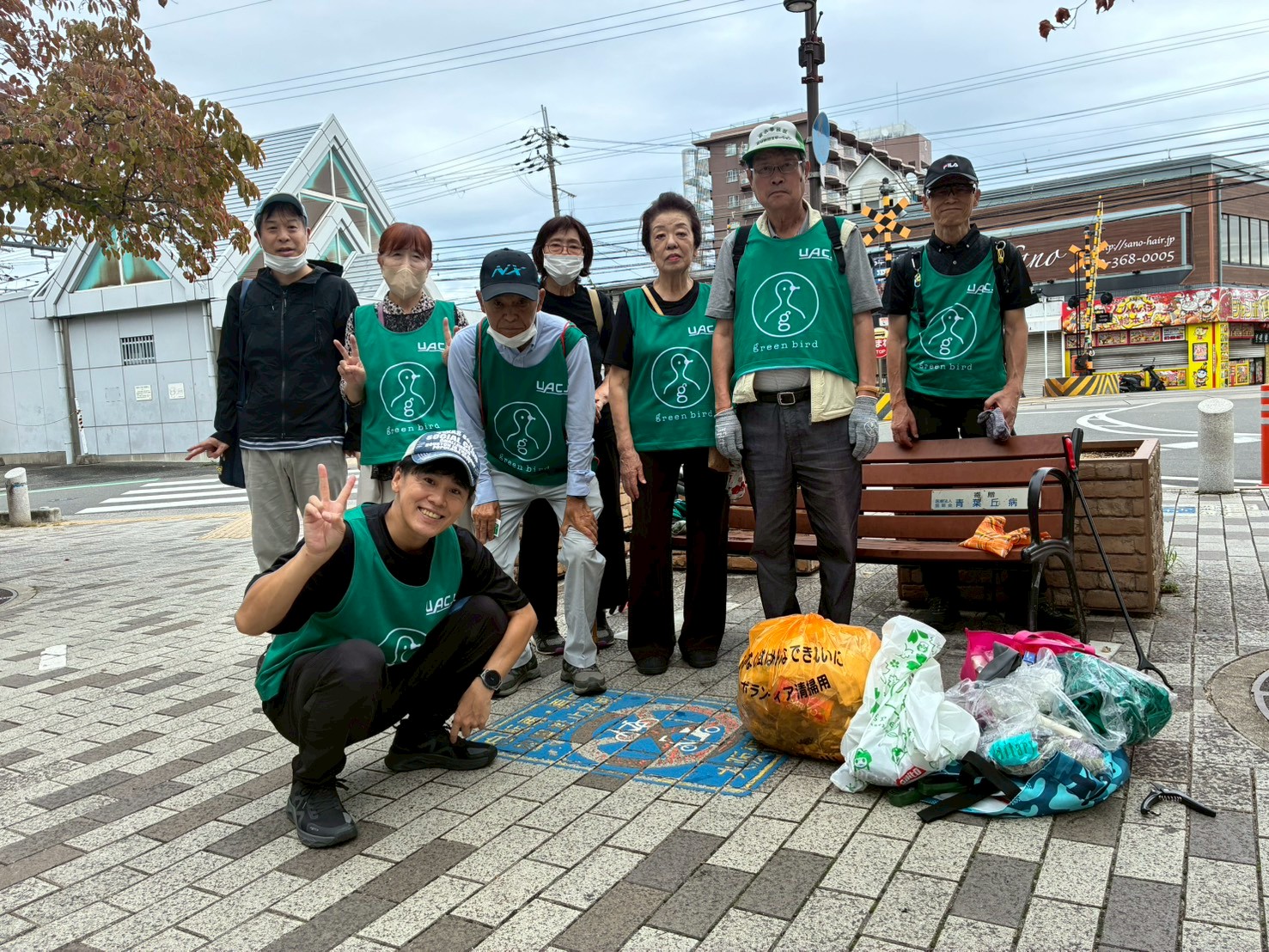 10/18(土)大阪狭山市駅前そうじ