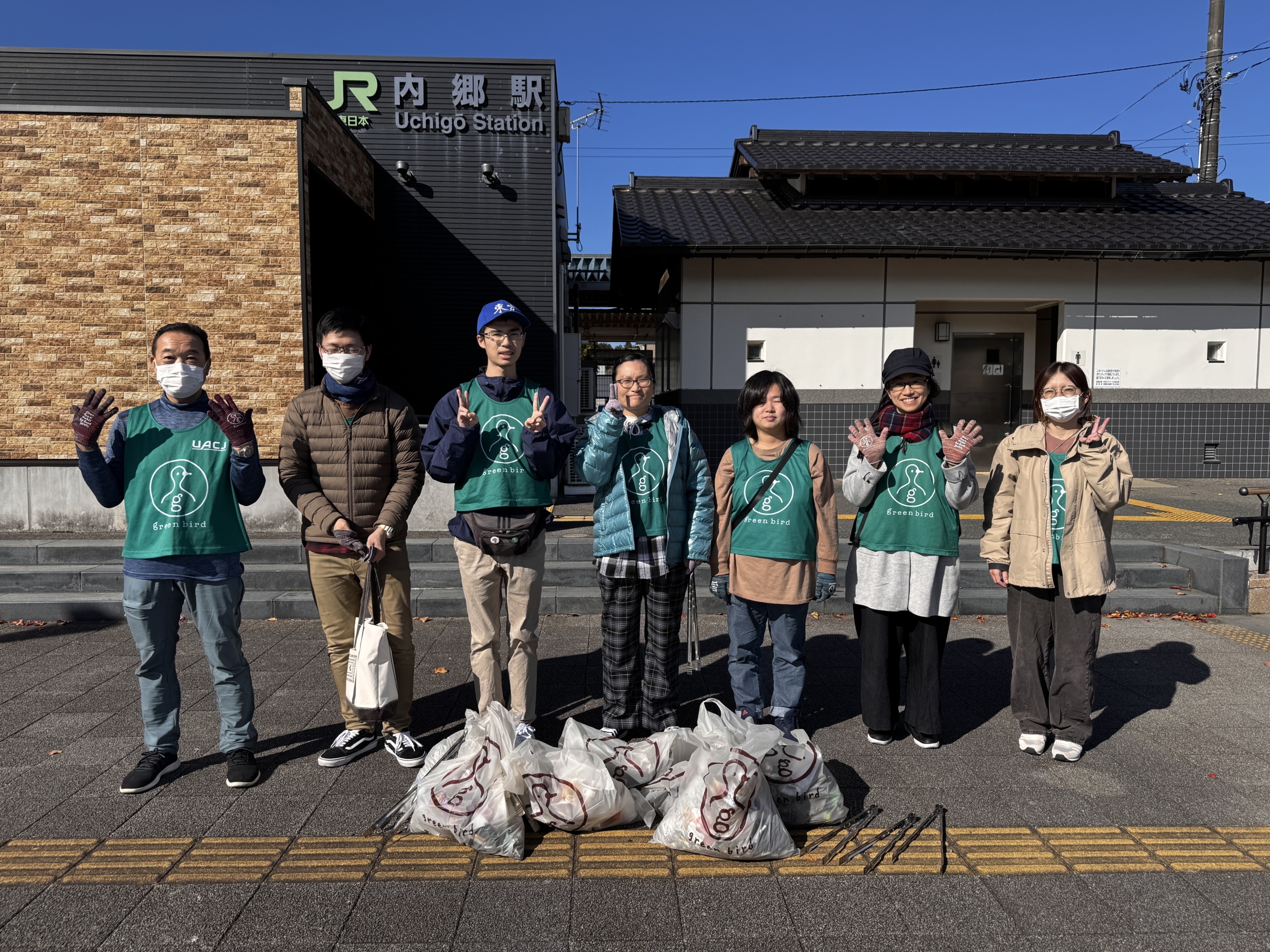 定例おそうじ@内郷駅