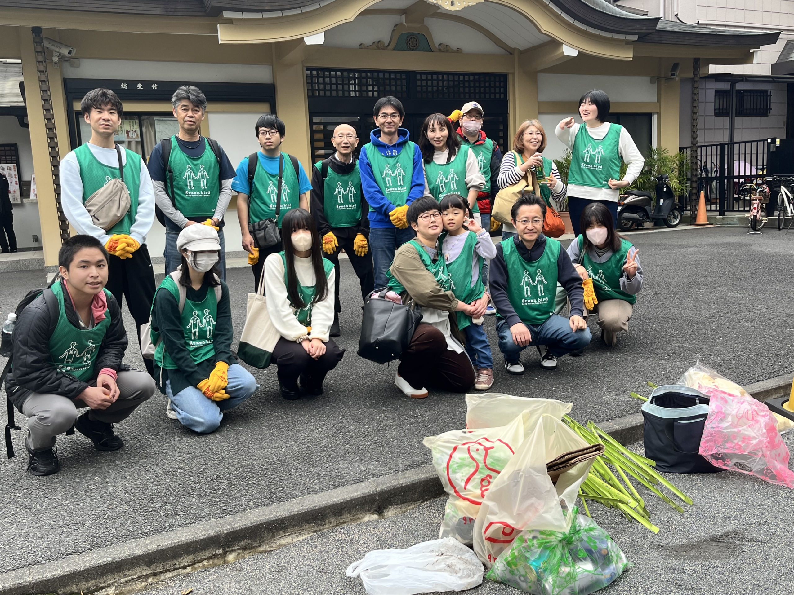 11月の神楽坂お掃除
