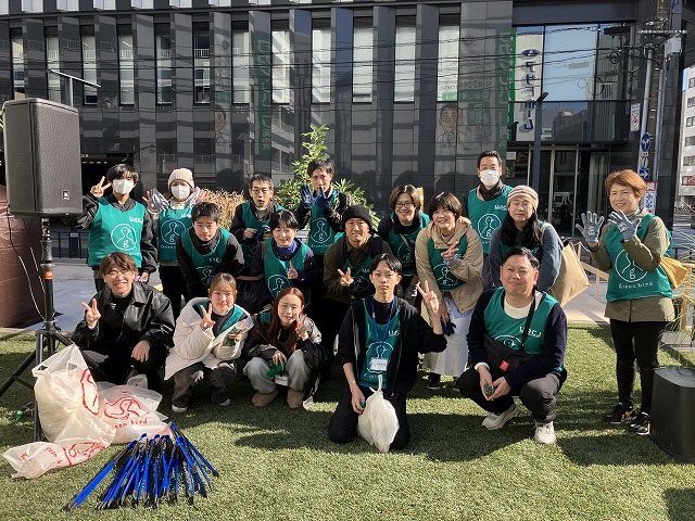 ＼ 11/23  カミハチまちなか CITY SCAPE! おそうじを実施しました〜 ／