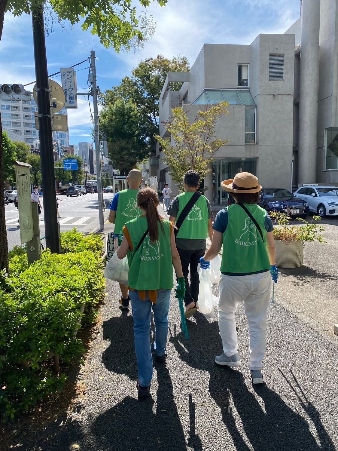 2025年9月11日旧山手通り清掃