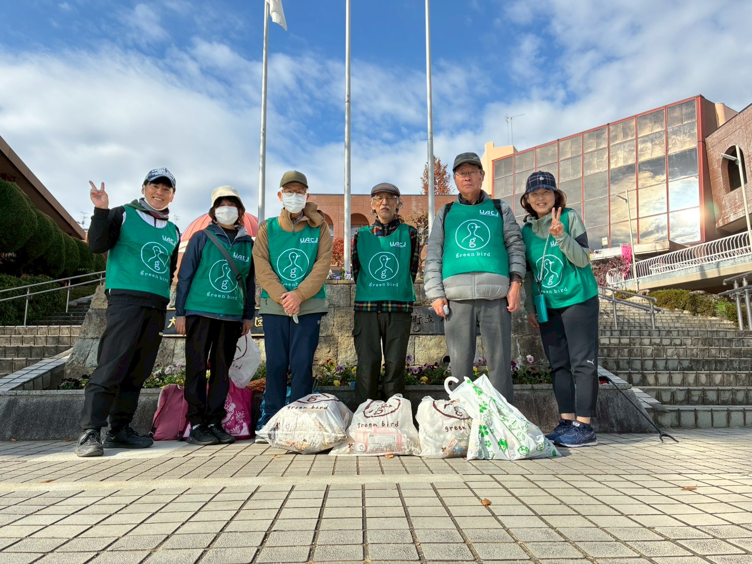 12/7（日）市立公民館前そうじ