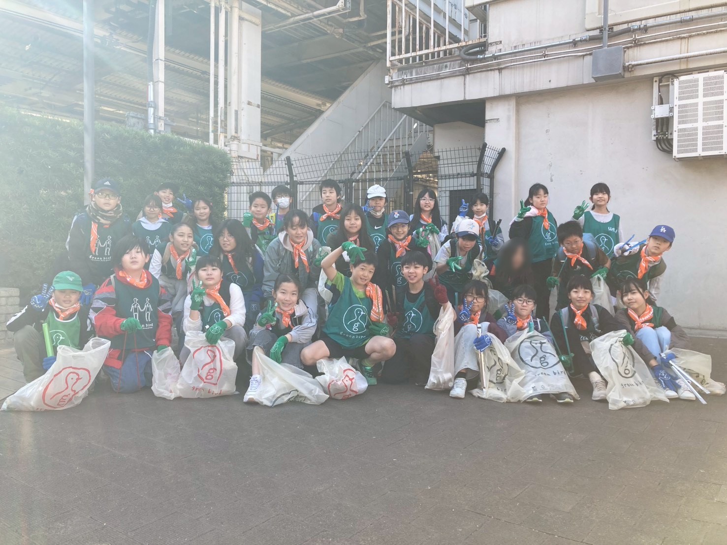 12/8 グリーンバード高円寺チーム×杉並区立西田小学校おそうじ第3弾！