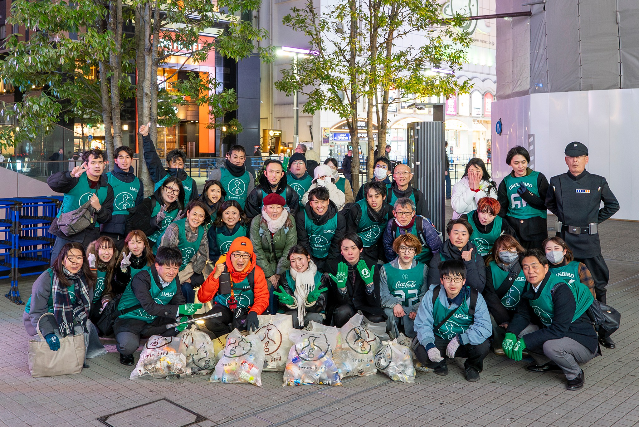 10年に1度の大寒波の日のお掃除