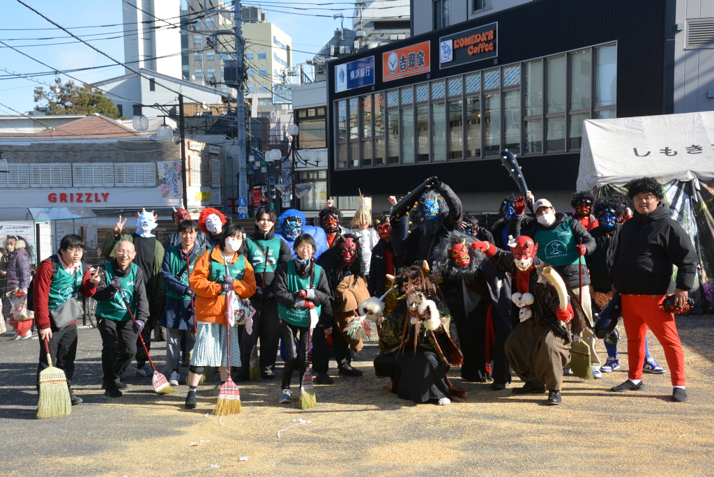 今日のお掃除日記2026年1月31日しもきた天狗まつりお掃除編