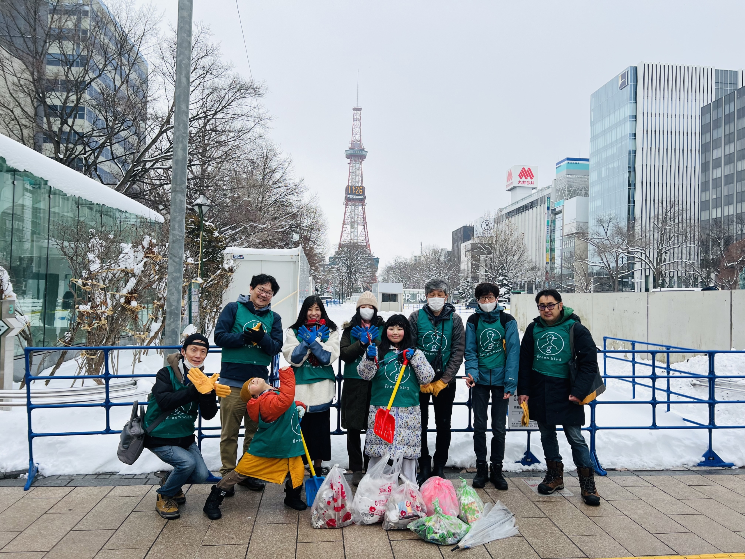 札幌チームおそうじ始め⛄️