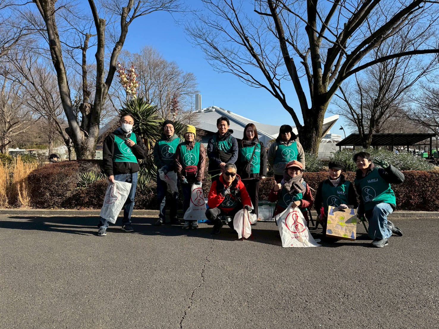 駒沢公園おそうじ_２０２６年１月①