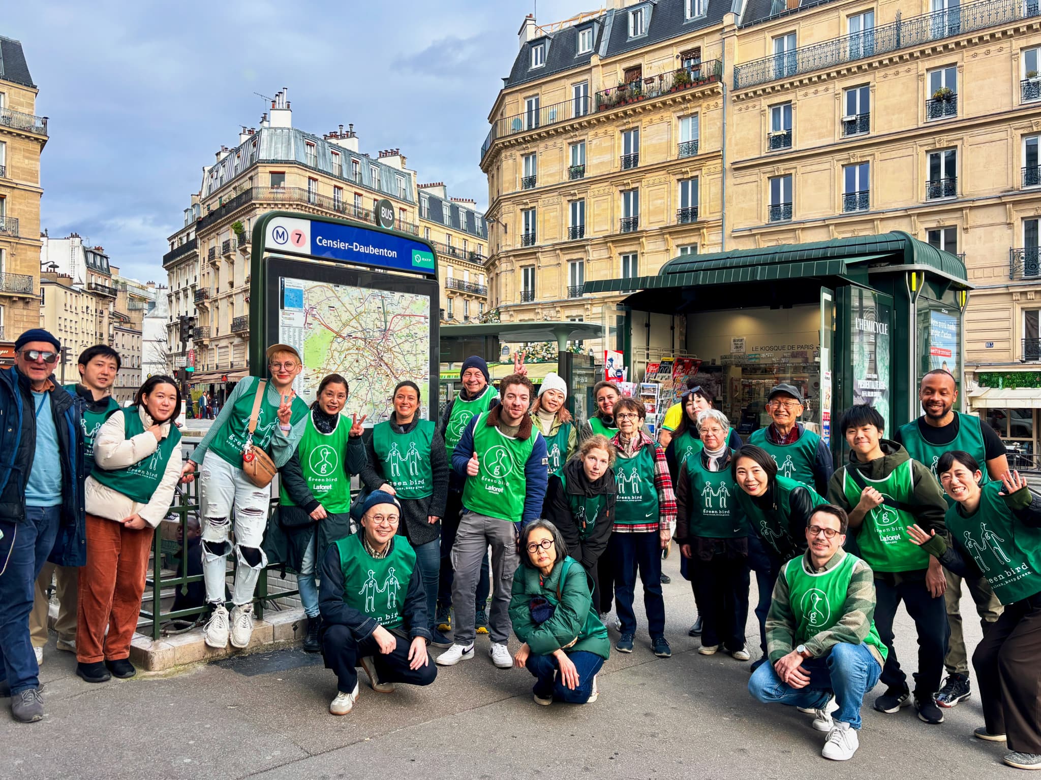 春の気配と、Censier – Daubentonお掃除